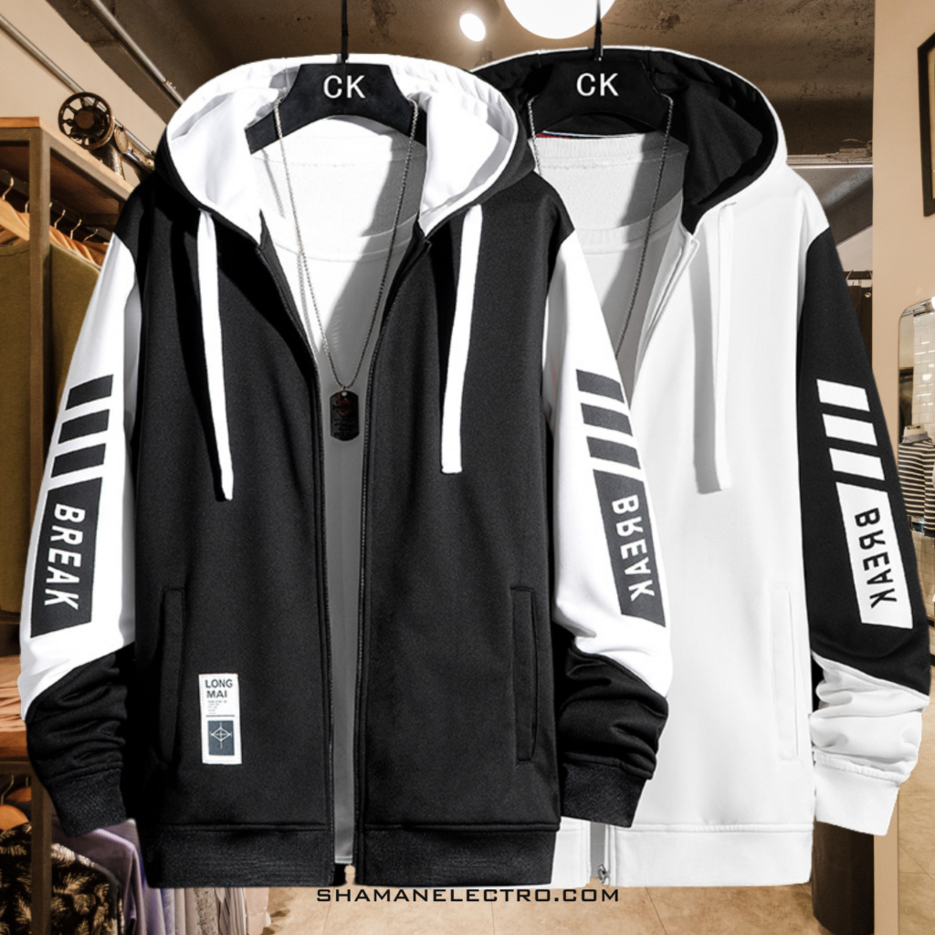 Jaket hoodie jumper outlet zipper